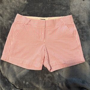 Striped Pink Women's JCrew Shorts